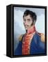 Military and Venezuelan Statesman Called 'The Liberator'-Prisma Archivo-Framed Stretched Canvas
