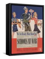 Military and War Posters: We Are Ready, What About You? U.S. Government Printing Office, 1942-null-Framed Stretched Canvas