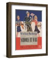 Military and War Posters: We Are Ready, What About You? U.S. Government Printing Office, 1942-null-Framed Art Print