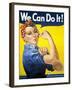 Military and War Posters: We Can Do It! J Howard Miller, 1942-null-Framed Art Print