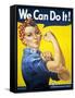 Military and War Posters: We Can Do It! J Howard Miller, 1942-null-Framed Stretched Canvas