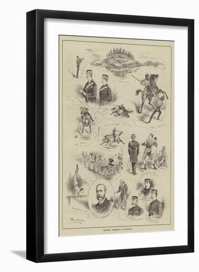 Military Athletics at Aldershot-Horace Morehen-Framed Giclee Print