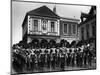 Military Band, Windsor-null-Mounted Art Print