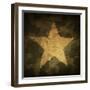 Military Camouflage Background With Grunge Star-pashabo-Framed Art Print