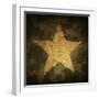 Military Camouflage Background With Grunge Star-pashabo-Framed Art Print