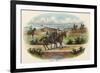 Military Cavalry Scouts-Richard Simkin-Framed Premium Giclee Print