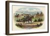 Military Cavalry Scouts-Richard Simkin-Framed Art Print