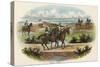 Military Cavalry Scouts-Richard Simkin-Stretched Canvas