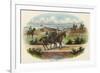 Military Cavalry Scouts-Richard Simkin-Framed Art Print