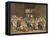 Military Celebration of Sharphooters Celebrating the Peace of Munster in Amsterdam-Bartholomeus Van Der Helst-Framed Stretched Canvas