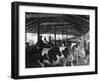 Military Cheese Factory, the Milking-null-Framed Photographic Print