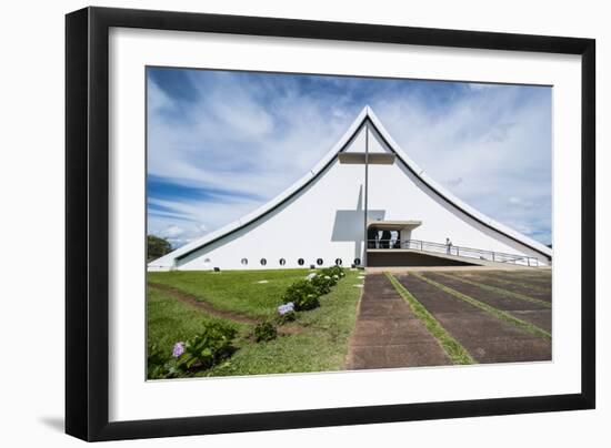 Military Church in Brasilia, Brazil, South America-Michael Runkel-Framed Photographic Print