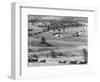 Military Convoy on Road in Burma-null-Framed Photographic Print