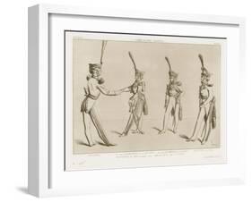 Military Costumes from the Nineteenth Century - Russian Infantry-Raphael Jacquemin-Framed Giclee Print