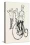 Military Cycling in Germany, Bicycle, Bicycles, 1888-null-Stretched Canvas
