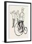 Military Cycling in Germany, Bicycle, Bicycles, 1888-null-Framed Giclee Print