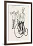 Military Cycling in Germany, Bicycle, Bicycles, 1888-null-Framed Giclee Print