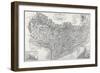 Military Division of Nice, Map of Nice, Oneglia and San Remo-null-Framed Giclee Print