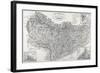Military Division of Nice, Map of Nice, Oneglia and San Remo-null-Framed Giclee Print