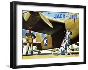 Military Dog - Jack and Jill, November 1942-Manning de V. Lee-Framed Giclee Print