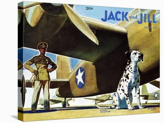 Military Dog - Jack and Jill, November 1942-Manning de V. Lee-Stretched Canvas