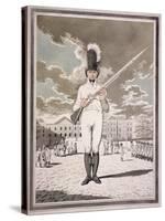 Military Figure in the Uniform of the Bloomsbury and Inns of Court Association, 1803-null-Stretched Canvas