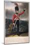 Military Figure in the Uniform of the Fifth Regiment of the Loyal London Volunteers, C1800-James Swan-Mounted Giclee Print