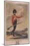Military Figure Wearing the Uniform of the Tenth Regiment of Loyal London Volunteers, 1804-Charles Tomkins-Mounted Giclee Print