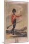 Military Figure Wearing the Uniform of the Tenth Regiment of Loyal London Volunteers, 1804-Charles Tomkins-Mounted Giclee Print