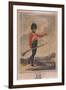 Military Figure Wearing the Uniform of the Tenth Regiment of Loyal London Volunteers, 1804-Charles Tomkins-Framed Giclee Print