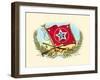 Military Flag-Schumacher & Ettlinger-Framed Art Print