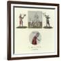 Military Habits of the 14th Century-null-Framed Giclee Print