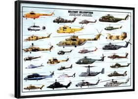 Military Helicopters-null-Framed Poster