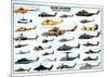 Military Helicopters-null-Mounted Poster