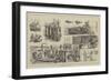 Military Life at Halifax, Nova Scotia-null-Framed Giclee Print