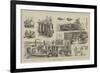 Military Life at Halifax, Nova Scotia-null-Framed Giclee Print