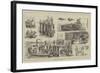 Military Life at Halifax, Nova Scotia-null-Framed Giclee Print