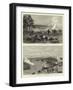 Military Manoeuvres at Aldershot, a Sham Fight-null-Framed Giclee Print