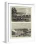 Military Manoeuvres at Aldershot, a Sham Fight-null-Framed Giclee Print