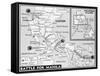 Military Map of Manila-null-Framed Stretched Canvas