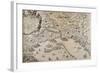 Military Map of the Siege of Genoa by the Austrian Troops During the War of the Austrian Succession-null-Framed Giclee Print