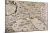 Military Map of the Siege of Genoa by the Austrian Troops During the War of the Austrian Succession-null-Mounted Giclee Print