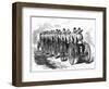 Military Multicycle by Singer and Co, 1887-null-Framed Giclee Print