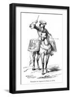 Military Music: 17th Century Drummer-null-Framed Art Print