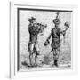 Military Music 8th Century Musicians (6 of 8)-null-Framed Art Print