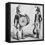 Military Music 8th Century Musicians (7 of 8)-null-Framed Stretched Canvas