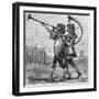 Military Music - Ancient Instruments (1 of 8)-null-Framed Art Print