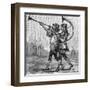 Military Music - Ancient Instruments (1 of 8)-null-Framed Art Print