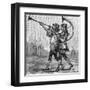 Military Music - Ancient Instruments (1 of 8)-null-Framed Art Print