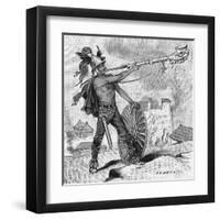 Military Music - Ancient Instruments (2 of 8)-null-Framed Art Print